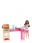 Barbie - And Teresa Recipe For Friendship Teresa Doll & Kitchen Playset With 20+ Accessories - M&auml;ngukomplektid - ONE SIZE