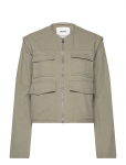 Monki - Detachable Sleeve Cotton Jacket - Kerged suvejakid - S