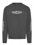 Weekday - Great Boxy Graphic Long Sleeve T-Shirt - Pikkade varrukatega - XL