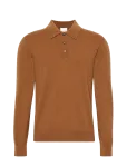 Calvin Klein - Ls Classic Cashmere Polo 12Gg - Pikkade varrukatega kootud polos&auml;rgid - XXL
