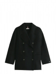 Tommy Hilfiger - Df Wool Blend Reg Peacoat - Villased mantlid - 42