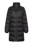 Calvin Klein - Long Down Jacket With Fur - Polsterdatud mantlid - XL