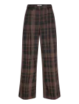 Monki - High Waisted Wide Leg Suiting Trousers - Lai jalg - 32
