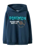 Name It - Nkmstrek Pokemon Nreg Swe Wh Bru Box Sky - Kapuutsiga pusad - 116