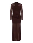 Bardot - Veria Wrap Mesh Maxi Dress - Maksikleidid - 36