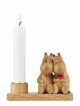 Dsignhouse Moomin - Mumitroldene Hug Lysestage Fsc Egetr&aelig; - Teek&uuml;&uuml;nlajalad - S