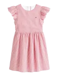 Tommy Hilfiger - Seersucker Dress Ss - L&uuml;hikeste varrukatega vabaajakleidid - 140