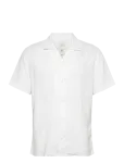 Calvin Klein - Ss Camp Collar Solid Linen Class - L&uuml;hikeste varrukatega s&auml;rgid - XXL