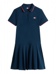 Tommy Jeans - Tjw Badge Pleat Pique Dress Ext - Spordikleidid - XL
