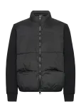 Lyle & Scott - Funnel Neck Hybrid Zip Through Jumper - H&uuml;briidjakid - L