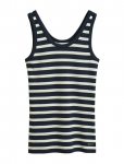 GANT - Striped Ribbed Tank Top - Varrukateta - XL/XXL