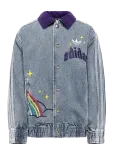 Adidas Originals - Coll Denim Jkt - Teksa ja velvet - 164