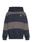 Hummel - Hmljr Loose Stripe Hoodie Bee - Kapuutsiga pusad - 146/152