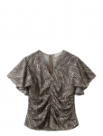 Sofie Schnoor - Leelasw Printed Blouse - L&uuml;hikeste varrukatega - 42