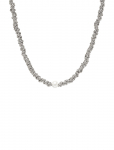 Bud To Rose - Velvet Pearl Necklace Silver - Statement kaelakeed - ONE SIZE