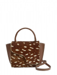 ATP Atelier - Montalcino Cannella Printed Cerbiatto Pony/Vacchetta - Rihmaga kotid - ONE SIZE