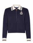 Sporty & Rich - Royal Club Zipped Cardigan - Kardiganid - M