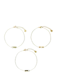 My Jewellery - Bracelet Set 3 Hearts - K&auml;eketid - ONE SIZE