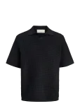 Jack & Jones - Jornantucket Knit Split Neck Polo Sa26 - L&uuml;hikeste varrukatega kootud polos&auml;rgid - L