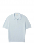 Calvin Klein - Ss Textured Cotton Polo Sweater - L&uuml;hikeste varrukatega kootud polos&auml;rgid - XXL