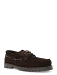Garment Project - Ollie Boat Shoe - Brown Suede - Purjekingad - 42
