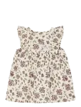 En Fant - Dress Ns Floral Woven - L&uuml;hikeste varrukatega beebikleidid - 62
