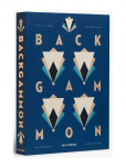 PRINTWORKS - Classic - Art Of Backgammon Mirror, Dark Blue/Copper - M&auml;ngud - ONE SIZE