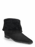 TOTEME - Fold-Down Shearling Boots - Madala kontsaga poolsaapad - 40
