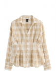 Lindex - Blouse With Fitted Waist - Pikkade varrukatega - XL