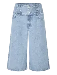 STINE GOYA - 2514 Light Wash Denim, Logoed Loop - Bermuda - 27