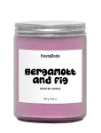 Kosta Boda - Mind Doftljus 550Gr Bergamott & Fig - K&uuml;&uuml;nlajalad - 10.2