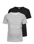 Only Maternity - Olmbloom S/S Nursing Top Jrs 2 Pack - L&uuml;hikeste varrukatega - XXL