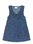 The New - Tnstpearl S_L Denim Dress - Varrukateta vabaajakleidid - 86