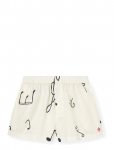 THE ANIMALS OBSERVATORY - Clam Kid Shorts White Tree - Vabaaja l&uuml;hikesed p&uuml;ksid - 140