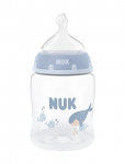 NUK - First Choice Bottle 150 Ml, Whale - Lutipudelid - 150 ML