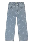 Daily 7 - Denim Wide Fit Bow - Laiad teksad - 98