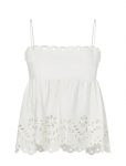 Malina - Carrie Broderie Anglaise Top - Varrukateta - 42