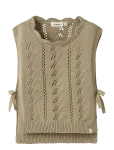 Lil'Atelier - Nmfleou Sl Knit Vest Lil - Vestid - 98