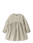 Lil'Atelier - Nmfoleno Ls Loose Dress Lil - Pikkade varrukatega vabaajakleidid - 110