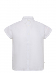 Knowledge Cotton Apparel - Aster Fold-Up Linen Short Sleeve Sh - L&uuml;hikeste varrukatega - S