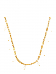 By Jolima - Sanremo Charm Necklace Gold - Kett-kaelakeed - ONE SIZE 47 cm