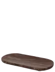 Au Maison - Cutting Board Oval, Marble, Dark Brown, 30X15 Cm - L&otilde;ikelauad - 30X15CM