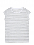 Mads N&oslash;rgaard - Fine Jersey Stripe Teasy Tee Fav - L&uuml;hikeste varrukatega - XS