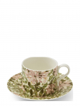 Morris & Co - William & Morris Teacup & Saucer &ndash; Honeysuckle 0.28L - Teetassid - 28 CL