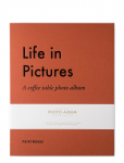 PRINTWORKS - Pwhoto Album - Life In Pictures Orange - Fotoalbumid - 26.0X 5.0X 31.5CM