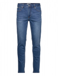 Lindbergh - Superflex Tapered Fit Jeans - Kitsenevad - 34 x 32