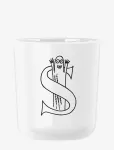 RIG-TIG - Moomin Abc Mugg - S 0.2 L. Moomin White - Espressotassid - 20 CL