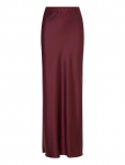 Ahlvar Gallery - Hana Long Logo Satin Skirt - Maxi - XS