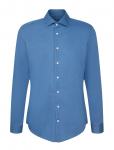 Seidensticker - Denim Shirt Slim - Teksas&auml;rgid - 44