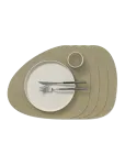 LIND DNA - 4-Set Table Mat Curve Nupo - Lauamatid - 37X44CM